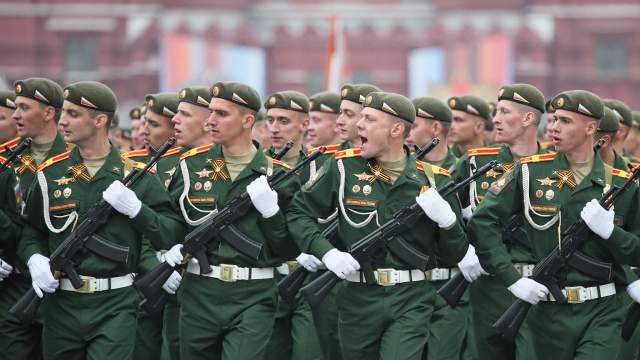 Военный парад на Красной площади, посвящённый 74-й годовщине Победы в Великой Отечественной войне