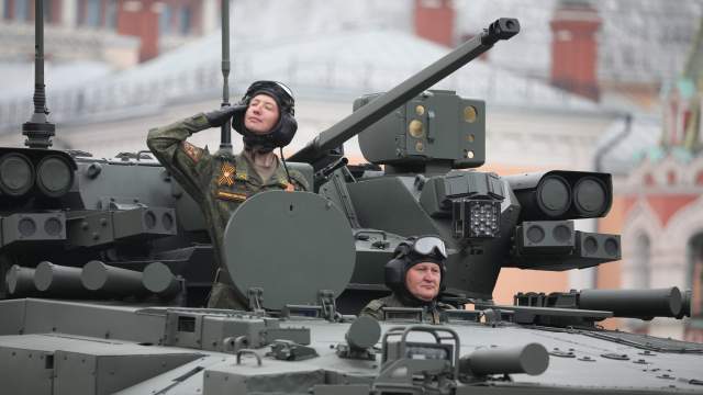 Военный парад на Красной площади, посвящённый 74-й годовщине Победы в Великой Отечественной войне