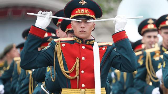 Военный парад на Красной площади, посвящённый 74-й годовщине Победы в Великой Отечественной войне