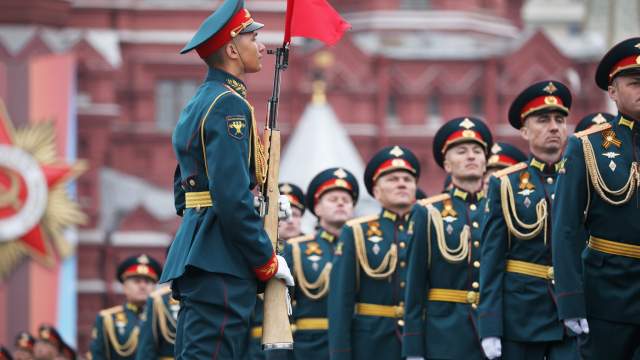 Военный парад на Красной площади, посвящённый 74-й годовщине Победы в Великой Отечественной войне