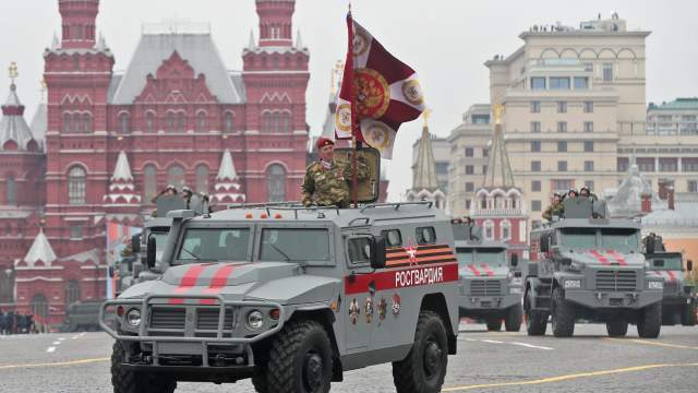Военный парад на Красной площади, посвящённый 74-й годовщине Победы в Великой Отечественной войне