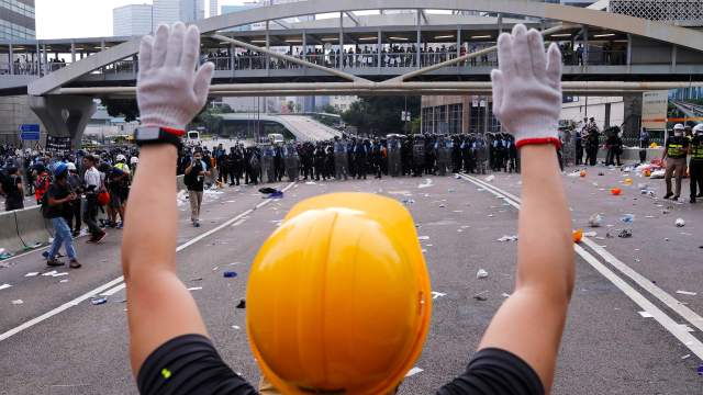 Протесты в Гонконге