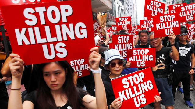 Протесты в Гонконге