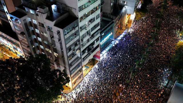 Протесты в Гонконге