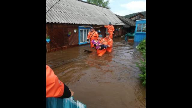 Паводок в Иркутской области