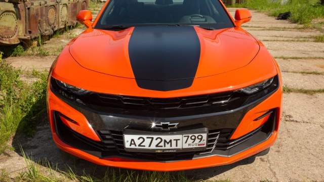 Фары Camaro полностью светодиодные
