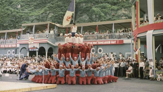 Празднование дня Военно-Морского флота СССР, 1972 г. 
