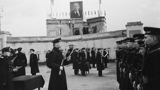 Празднование ВМФ 1964 г.