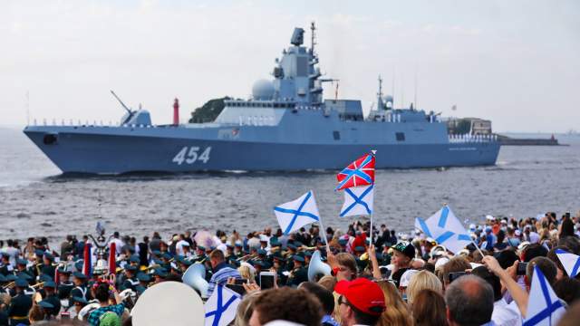 День Военно-морского флота в Санкт-Петербурге
