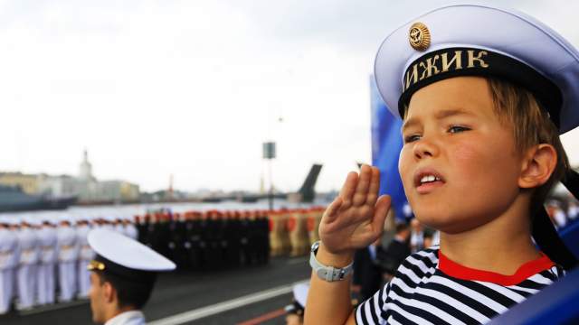 День Военно-морского флота в Санкт-Петербурге