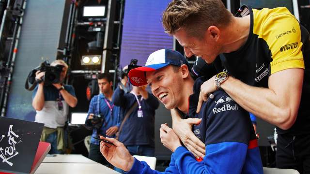 Даниил Квят, Нико Хюлькенберг