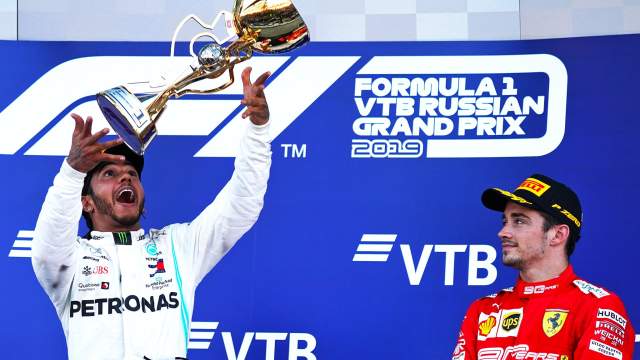 Льюис Хэмилтон и Шарль Леклер