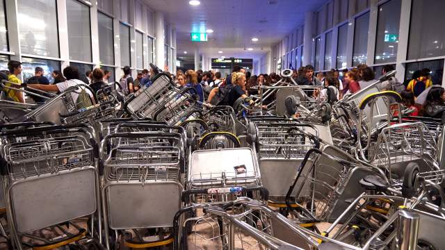 Протесты в Каталонии