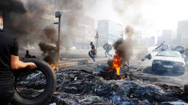 Протесты в Ливане