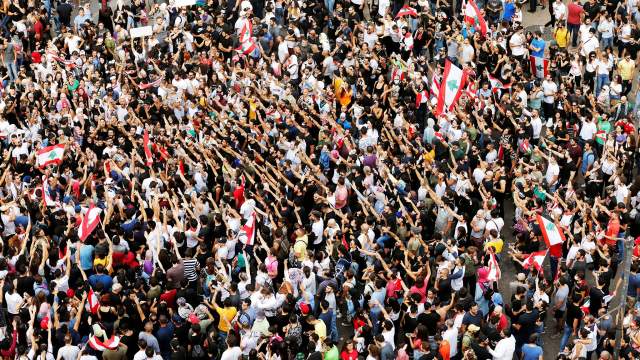 Протесты в Ливане