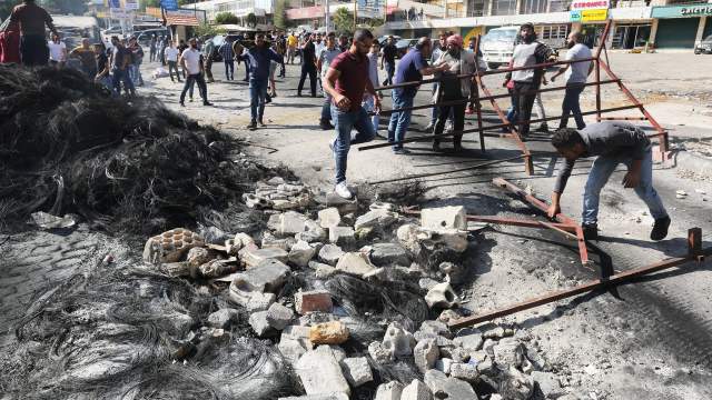 Протесты в Ливане