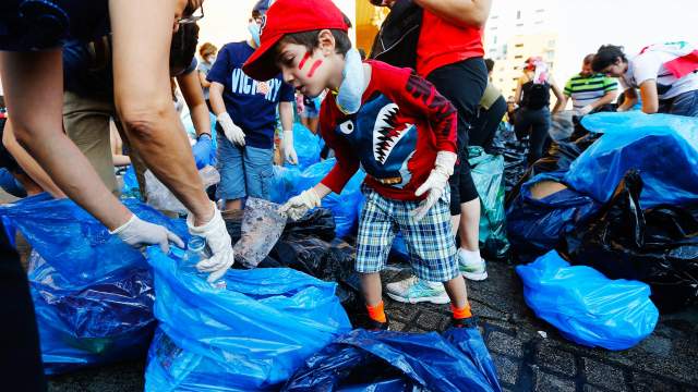 Протесты в Ливане