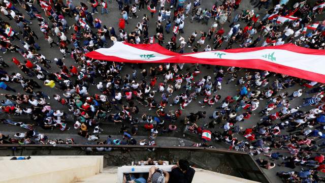 Протесты в Ливане