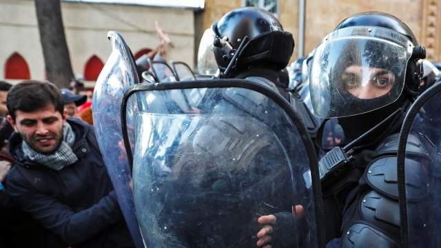 Протесты в Грузии
