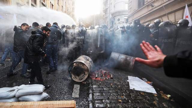 Протесты в Грузии