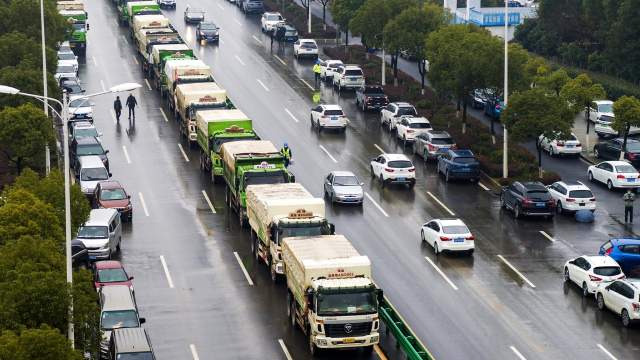 Строительство госпиталя в Ухане