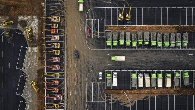 Строительство госпиталя в Ухане