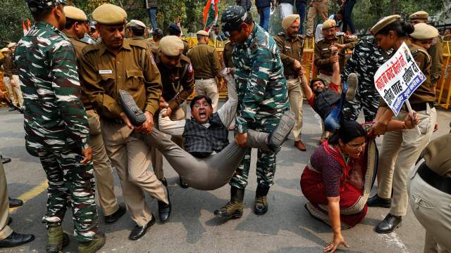 Протесты в Индии