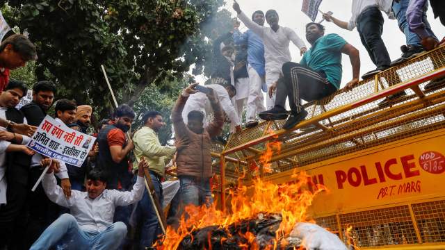 Протесты в Индии