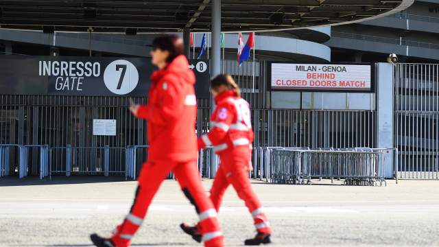 Спортивные события без зрителей (коронавирус)