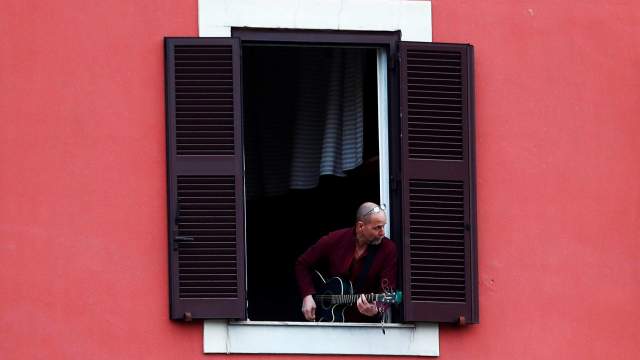 Итальянцы на карантине