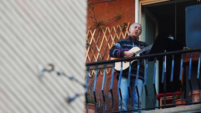 Итальянцы на карантине