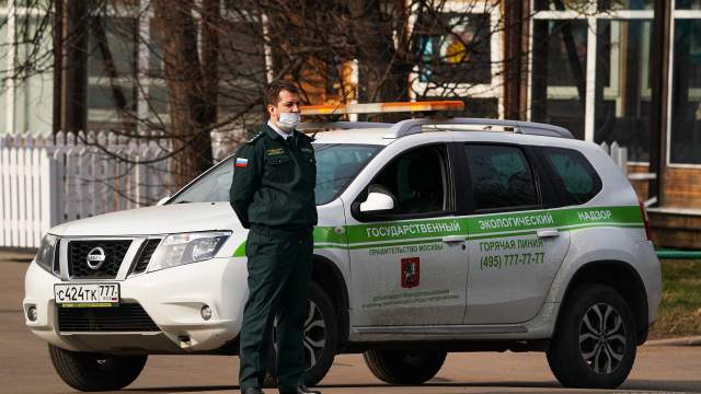 Москва на карантине