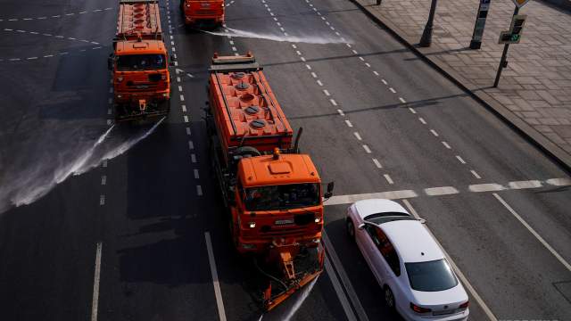 Москва на карантине