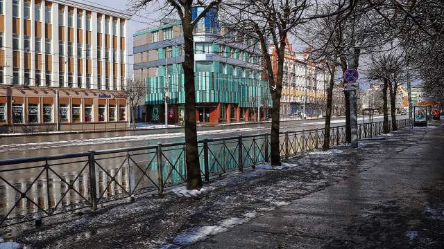 Калининград на карантине