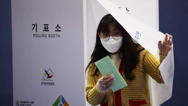 Выборы в Корее