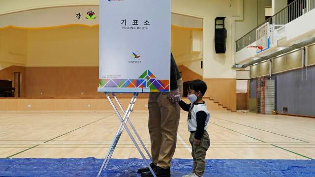 Выборы в Корее