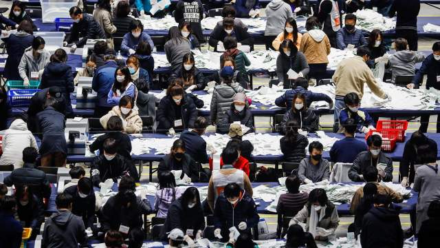 Выборы в Корее