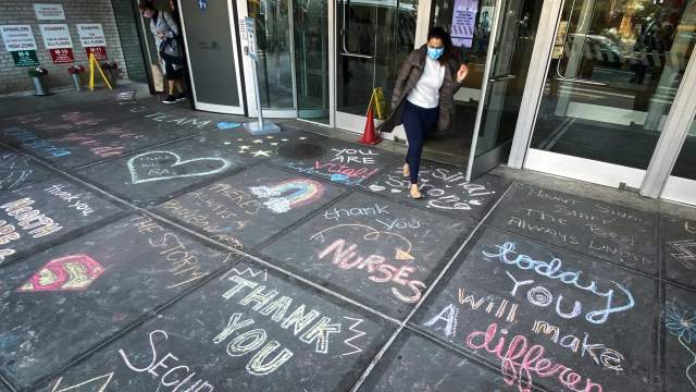 Благодарность врачам за работу во время коронавируса