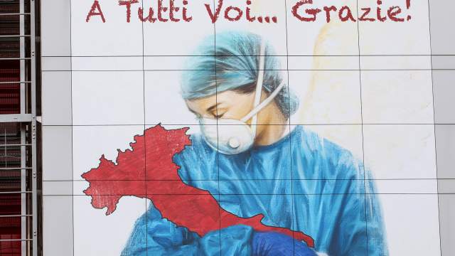 Благодарность врачам за работу во время коронавируса