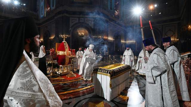 Праздничное пасхальное богослужение