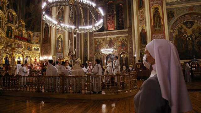 Праздничное пасхальное богослужение