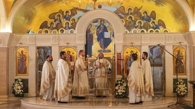 Праздничное пасхальное богослужение