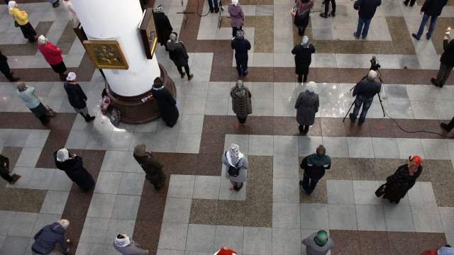 Праздничное пасхальное богослужение