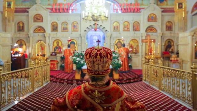 Праздничное пасхальное богослужение