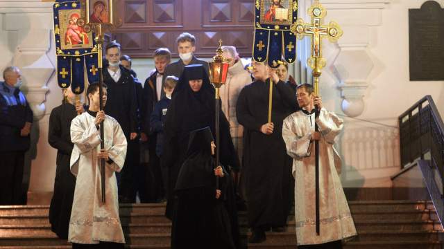 Праздничное пасхальное богослужение