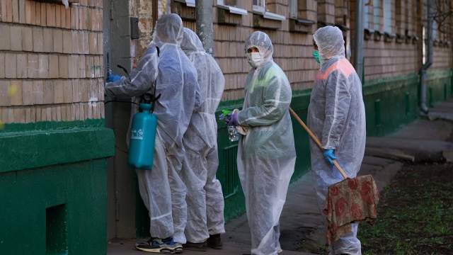 Дезинфекция подъездов