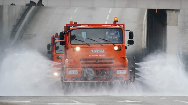 Дезинфекция улиц