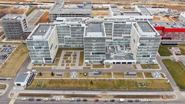 Больничный корпус в Коммунарке