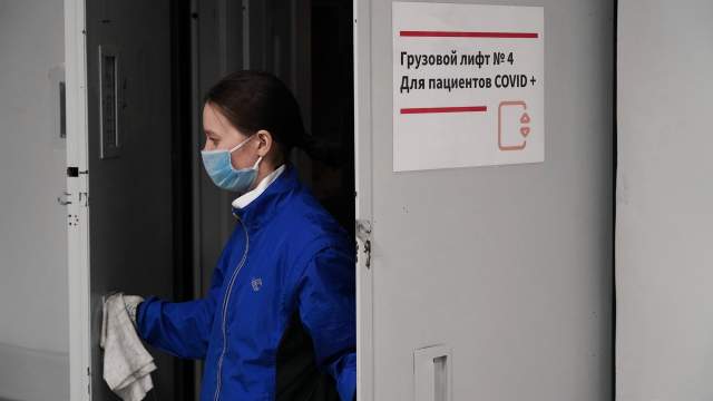 Открытие корпуса 50-й больницы для лечения от коронавируса COVID-19