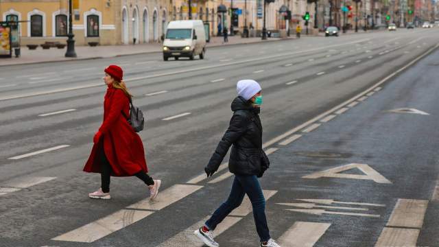Санкт-Петербург на карантине
